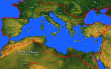 Map THE FIRST 300 YEARS AFTER CHRIST